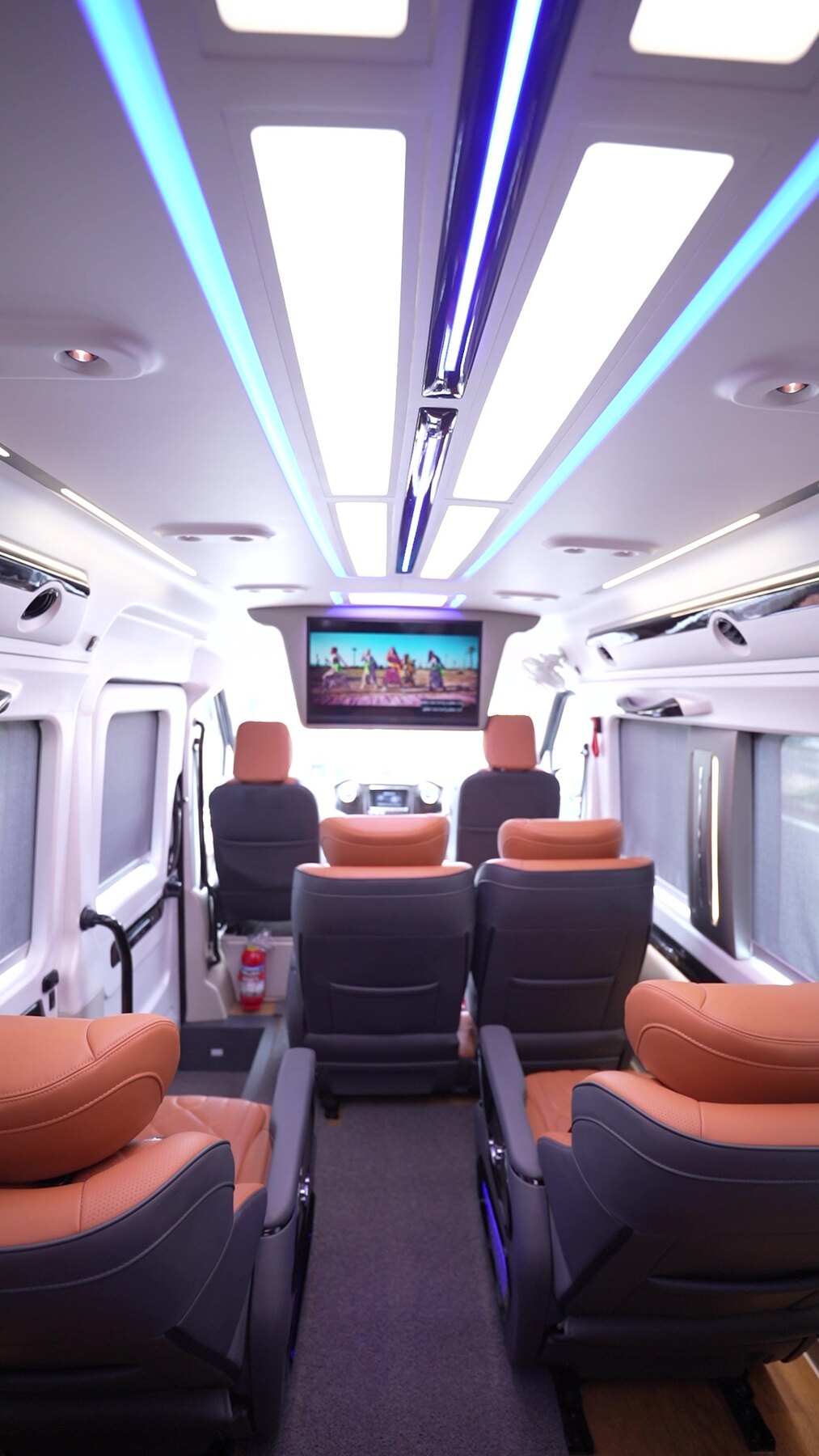 Ambient lighting and 32-inch Sony television
